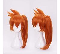 GHK 2019 Anime Boku no Hero Academia Itsuka Kendo Perruque Cosplay Costume Mon Héros Academia Cheveux Synthétiques Orange Halloween Party Perruques