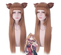 GHK Aneko Yusagi Raphtalia Anime Cosplay Perruque Bangs Synthétique Cheveux Halloween Costume Partie Play Perruques Pour Les Femmes