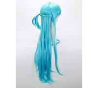 GHK Anime Cosplay Épée Art En Ligne Yuuki Asuna Halloween Rôle Jouer Perruque Bleue Cosplay