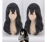 GHK Biamoxer Anime Mon héros Academia 3 Perruque Cosplay Shouta Aizawa Le héros effaçant Eraserhead Boku no Hero Academia 3ème saison Synthet