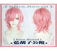 GHK Biamoxer Anime Yarichin Salope Bu Club Ayato Yuri Rose Perruque Frisée Cosplay Halloween Jeu de rôle