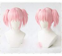 GHK Cosplay Perruque Madoka Kaname Puella Magoka Costume Madica Magica Jouer Perruques Halloween Costumes Cheveux