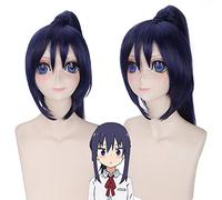 GHK Himouto Umaru-chan Violet Anime Cosplay Perruque Synthétique Cheveux Motoba Kirie Halloween Costume Longue Femme Perruques Avec Clip Queue De Cheval