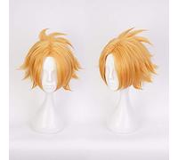 GHK Party Role Play Boku Aucun Héros Académie Kaminari Denki Perruque Cosplay Costume Mon Héros Académie Hommes Femmes Court Synthétique Perruques Cheveux