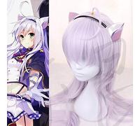 GHK Perruque Cosplay Fibel Sixtine Rokudenashi Majutsu Koushi à Akashic Records de l'instructeur bâtard Magic Anime RokuAka cheveux synthétiques