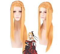 GHK Priscilla Barielle Longue Blonde Dorée Anime Cosplay Perruque Perruques Cheveux Synthétiques Pour Femmes Re: La Vie Dans Un Monde Différent De Zéro