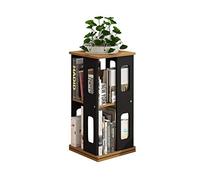 GHKFEJGDEN Bibliothèque en Bois Petite étagère de Rangement Polyvalente à Conception Creuse rotative à 360 degrés (Couleur : A)