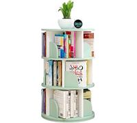 GHKFEJGDEN Bibliothèques Bibliothèque Bibliothèque d'angle rotative à 360°, Support de Rangement Multicouche pour cultiver l'intérêt pour la Lecture (Couleur : Vert, Taille : 40 x 98 cm)
