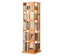 GHKFEJGDEN Bibliothèques Bibliothèque rotative à 360 ° Bibliothèque sur Pied en Bois Multicouche avec bibliothèque roulante Universelle Invisible Bibliothèque à Livres pour la Maison Meubles Parfaits