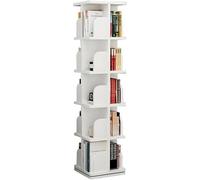 GHKFEJGDEN Bibliothèques Bibliothèques Bibliothèque rotative Support de Rangement pour Livres à 360 ° Support pour Livres d'images en Bois Étagère Multicouche pour Salon (Taille : 5 Layer)