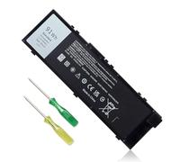 GHONLZIN 91Wh 11,4V Batterie MFKVP pour Dell Precision 15 7510 7520 17 7710 7720 M7510 M7710, Station de Travail Mobile Série M28DH 1G9VM T05W1 TWCPG 451-BBSF 451-BBSB 451-BBSE GR5D3 RDYCT 0FNY7
