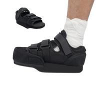 GHORTHOUD Chaussure post-opératoire pour décharge du avant-pied avec bout fermé - Botte médicale de marche pour orteil cassé - Attelle orthopédique pour le pied pour post-chirurgie du hallux valgus et