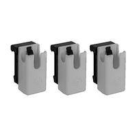 Ghost - 3 Pistol Magazine Pouches Hybrid with Rotation Clip (Gray)