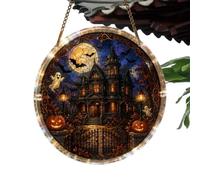 Ghost Acrylic Puzzle - Halloween Window Sun Catcher Hanging Decor,
