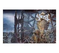 Ghost Affiche Impera Band Logo Nouveau Textile Flag 70Cm X 106Cm
