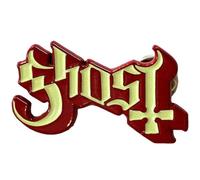 Ghost Band Logo Rouge Shadow Pin Badge Size One Size