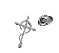 Ghost BC Nameless Ghoul Band Broche pour Femmes Hommes Acier Inoxydable Couleur Argent Papa Emeritus Symbole Badge Pin Bijoux BS06