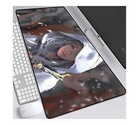 Ghost Blade 800x300mm Speed Gaming Tapis de Souris, XL Anime Mouse Pad - Surface spéciale améliore la Vitesse et la précision, 3mm Base en Caoutchouc Antidérapant Surface-pour Ordinateur et PC, C