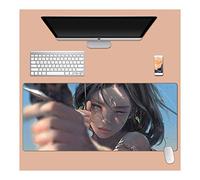 Ghost Blade Tapis de Souris XL 900x400mm Hydrorésistant Anime Mouse Pad Grand Tapis de Souris Gamer avec Base en Caoutchouc Anti-Glissant Surface Texturée pour Ordinateur et PC, L