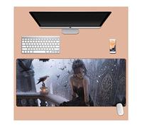 Ghost Blade Tapis de Souris XL 900x400mm Hydrorésistant Anime Mouse Pad Grand Tapis de Souris Gamer avec Base en Caoutchouc Anti-Glissant Surface Texturée pour Ordinateur et PC, B