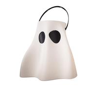 Ghost Bucket - Ghost Candy Bucket | Halloween Candy Cauldron Ghosts Planter, Dish Decorative Spooky for Balcony Jewelry Snack Holiday Pathway Yard Outdoor Backyard Window Shelf Garden Birthday