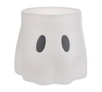 Ghost Bucket - Spooky Candy Bowl, Planteur fantôme d'Halloween | Vase décoratif avec construction légère, finition festive pour décoration de jardin, table de maison, pièce maîtresse de fête