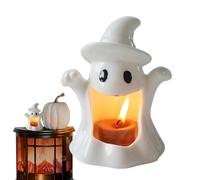 Ghost Candle Holder, Halloween Decor, Figurine Candlestick