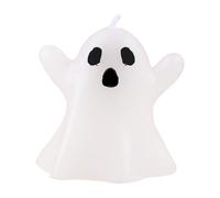 Ghost Candles - Lot de bougies d'Halloween décoratives en forme de fantôme | Bougies en cire effrayantes pour plateau de table, maison hantée, décoration de fête ou de maison, décorations d'Halloween