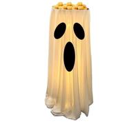 Ghost Candy Bowl Light-Up Floor-Standing Large-Capacity Dish Serving