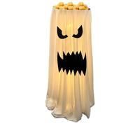 Ghost Candy Bowl Light-Up Floor-Standing Large-Capacity Dish Serving
