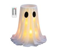 Ghost Candy Bowl Stand | Halloween Ghost Decor With LED Light | Holiday Fro