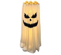 Ghost Candy Bowl Stand Light-Up Floor-Standing Serving Dish Candy Dish