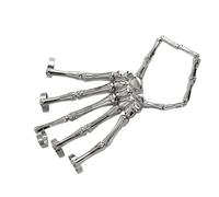 Ghost Claw Fascination Bracelet | Xerling Gothic Skeleton Hand Bracelets | Scary Skeleton Hand Ghost Claws Fascination Bracelet Halloween Cosplay Party Supplies Skeleton Hand Bangle Men Women