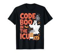 Ghost Code Boo in The ICU Costume d'halloween infirmière infirmière T-Shirt
