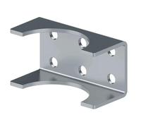 Ghost Controls AX3R Supports d'adaptateur de poteau rond pour s'adapter aux poteaux ronds en acier de 7,6 cm pour systèmes d'ouverture automatique de portail