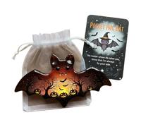 Ghost de poche, cartes de poche fantôme, poches d'Halloween, fantôme câlin avec carte émotionnelle d'encouragement, fantômes Decora, supports