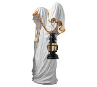 Ghost Decor, Decorative Lights Table Lanterns, Collectible Figurines Centerpieces, Spooky Halloween Decorations for Bedroom, Living Room, Outdoor Yard, Garden, Party Displays