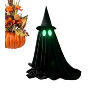 Ghost Decor | Glow In The Black Ghost Shape Tabletop Ornaments | Halloween