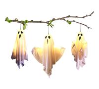 Ghost Decor - Lumières décoratives fantômes - Ghostt Light, figurines extérieures à piles pour arbre de jardin ou, décor léger et effrayant pour maison hantée