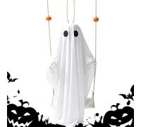 Ghost Decorations Garden Light Up Swing Ghost Seasonal Outside Ornement