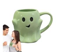 Ghost Gobelet 440 ml - Gobelet réutilisable | Fête d'Halloween - Tumbler pour dortoir, fête de vacances, utilisation des élèves, porte-gobelet de cause