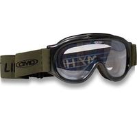 Ghost Green Masque Lentille claire DMD Casque de course rétro seventies
