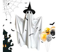 Ghost Halloween Decorations Outdoor | Spooky String Lights Decoration
