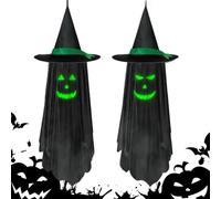 Ghost Halloween - Decorations Spooky Luminous Black Flying Decor