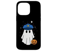Ghost Halloween Police Officier Policier Citrouille Garçons Filles Coque pour iPhone 14 Pro Max