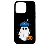 Ghost Halloween Police Officier Policier Citrouille Garçons Filles Coque pour iPhone 15 Pro Max