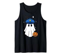 Ghost Halloween Police Officier Policier Citrouille Garçons Filles Débardeur