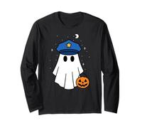 Ghost Halloween Police Officier Policier Citrouille Garçons Filles Manche Longue