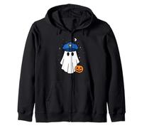 Ghost Halloween Police Officier Policier Citrouille Garçons Filles Sweat à Capuche