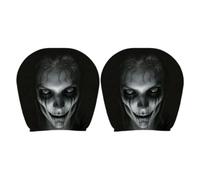 Ghost Headrest Covers - 2 Piece Set | Horror Theme Car Seat Protector